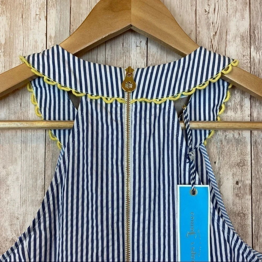 Draper James Seersucker Payton Sleeveless Dress Size 4 - Picture 11 of 14
